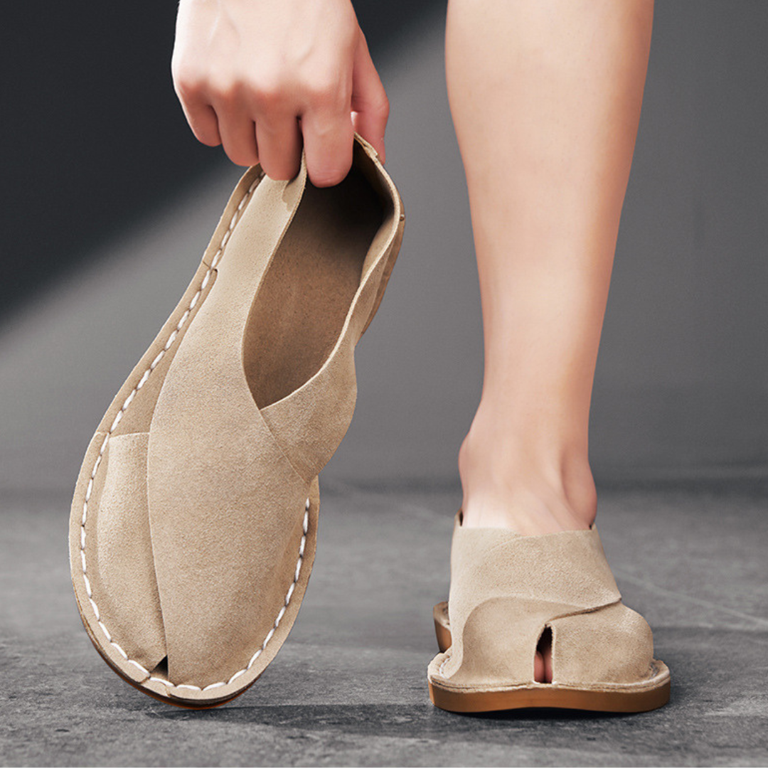 Alerio Leather Sandals