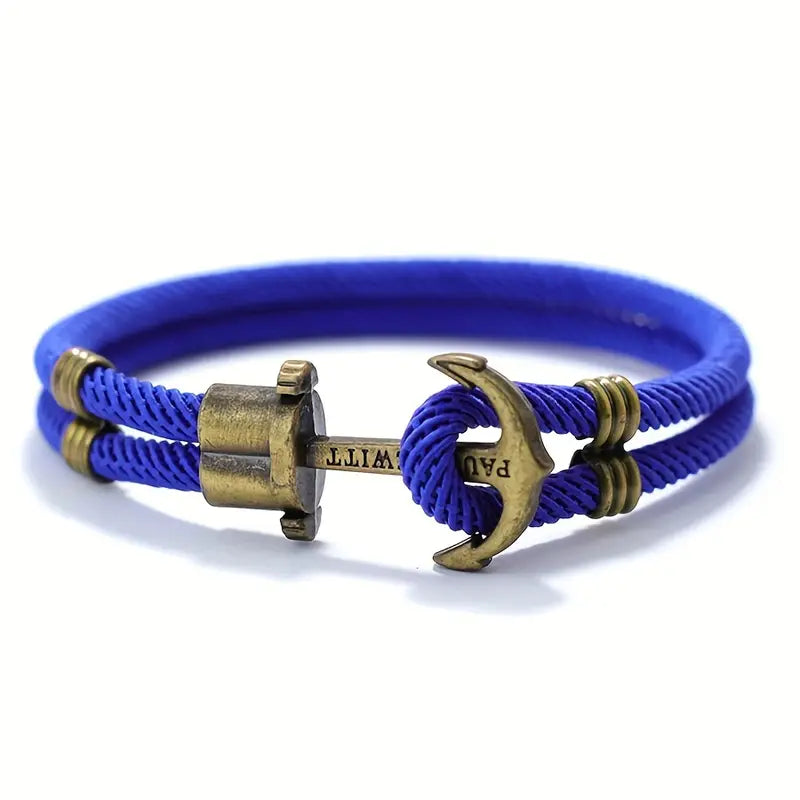 Mariner Anchor Rope Bracelet