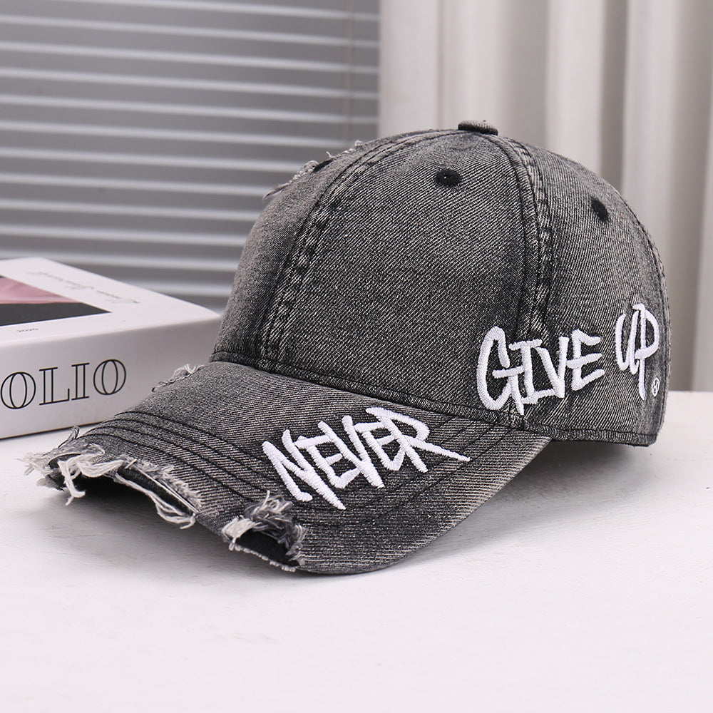 Never Give Up Cap