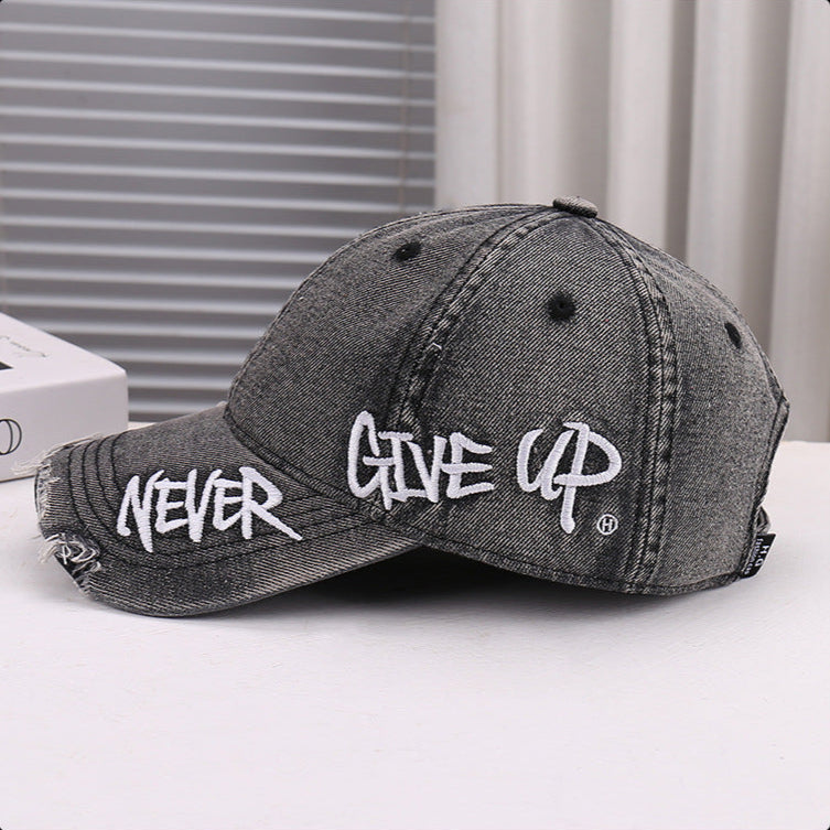 Never Give Up Cap