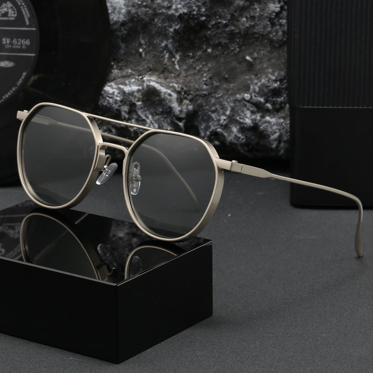 Vertex Double-Bridge Aviators