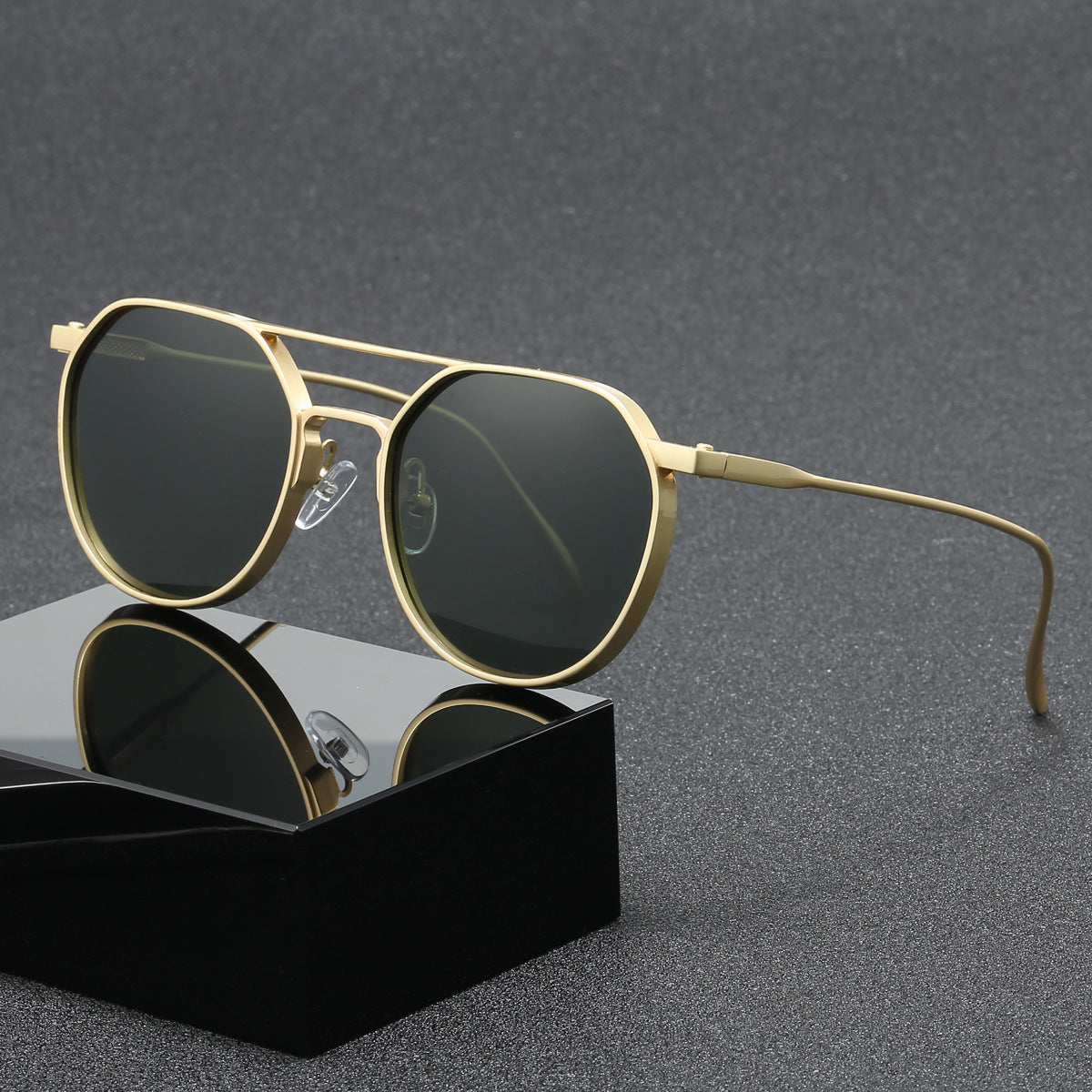 Vertex Double-Bridge Aviators