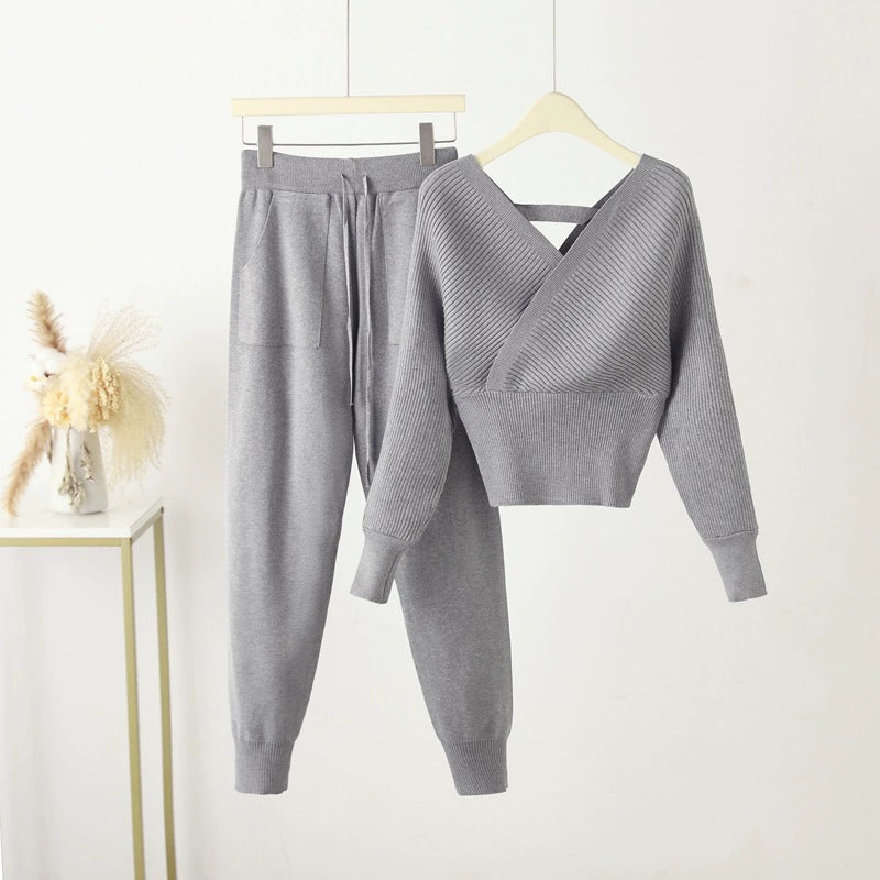 Allure Velvet Two-Piece Set