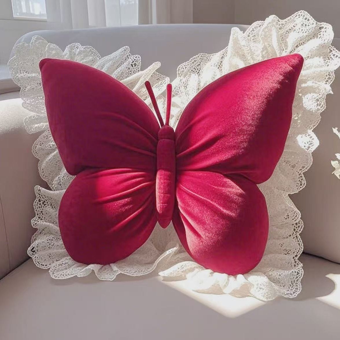 Avela Butterfly Pillow