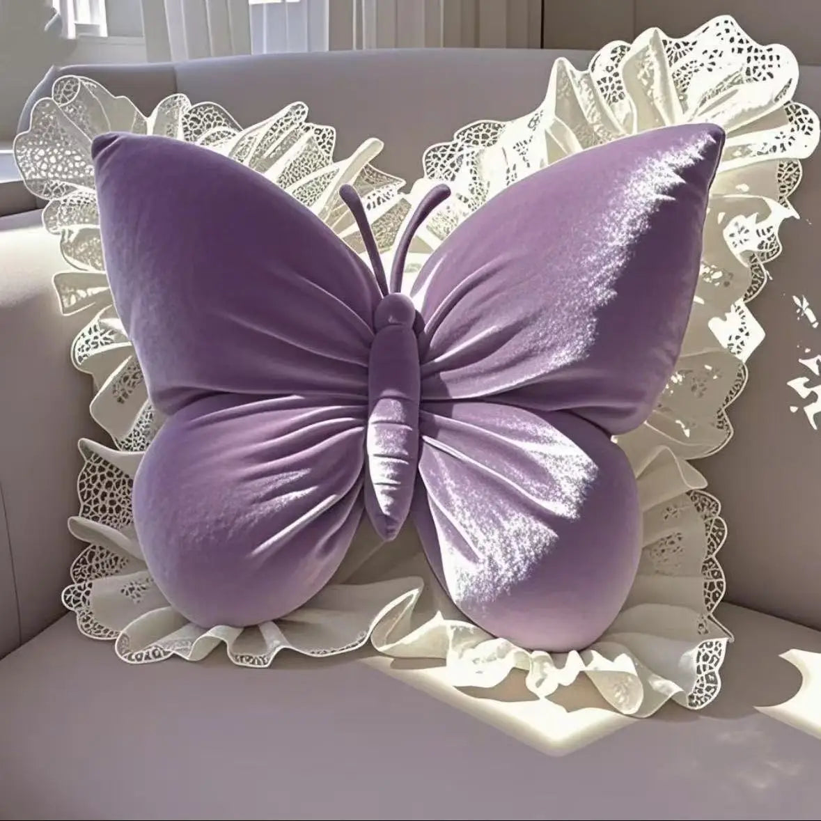Avela Butterfly Pillow