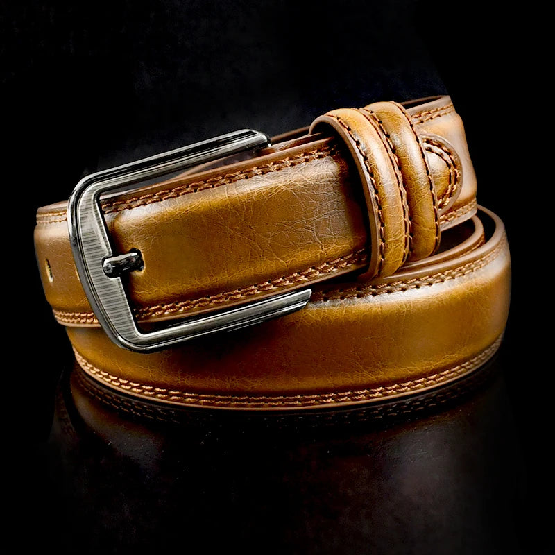 Classic 100% Cowhide Belt