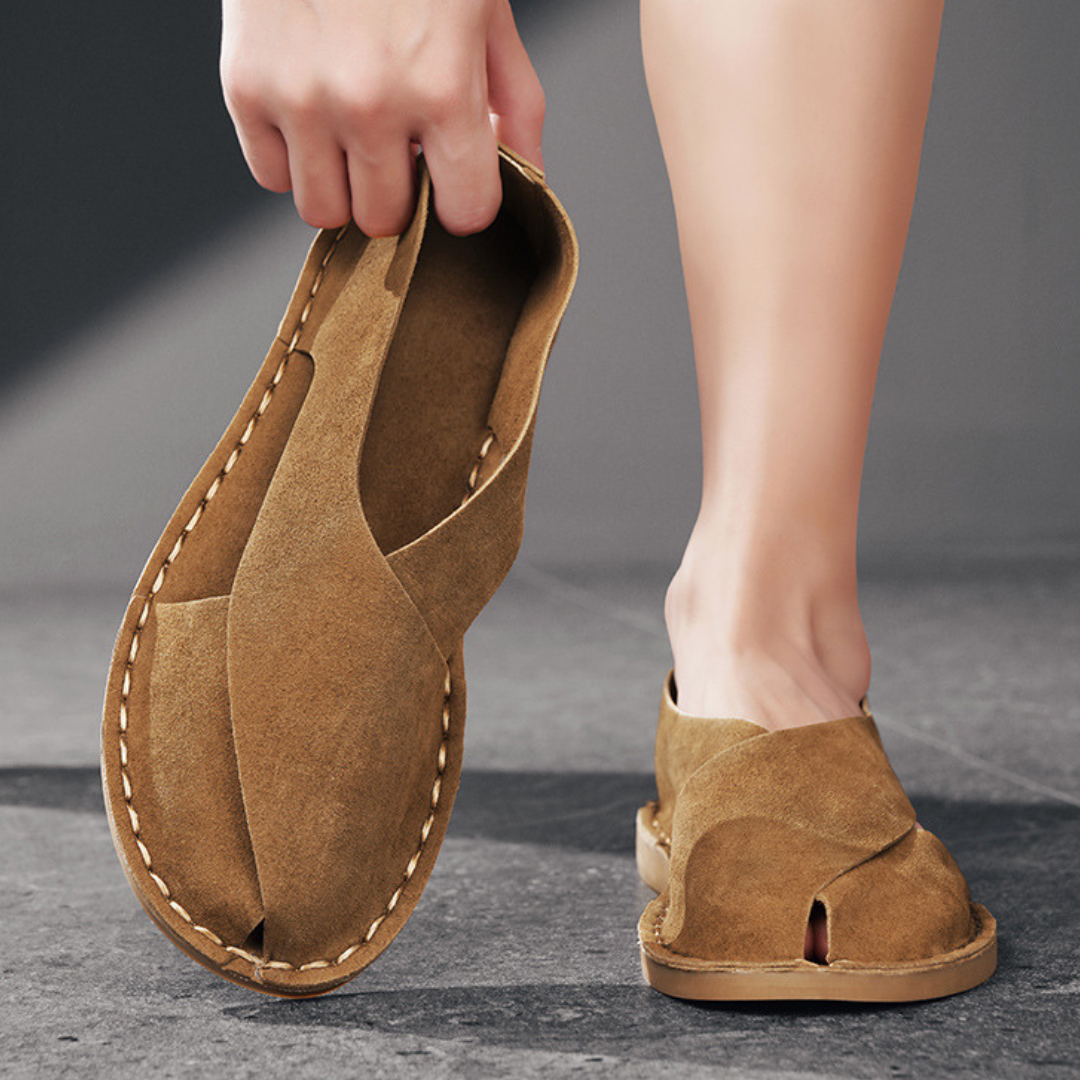 Alerio Leather Sandals