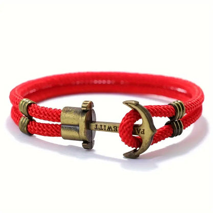 Mariner Anchor Rope Bracelet