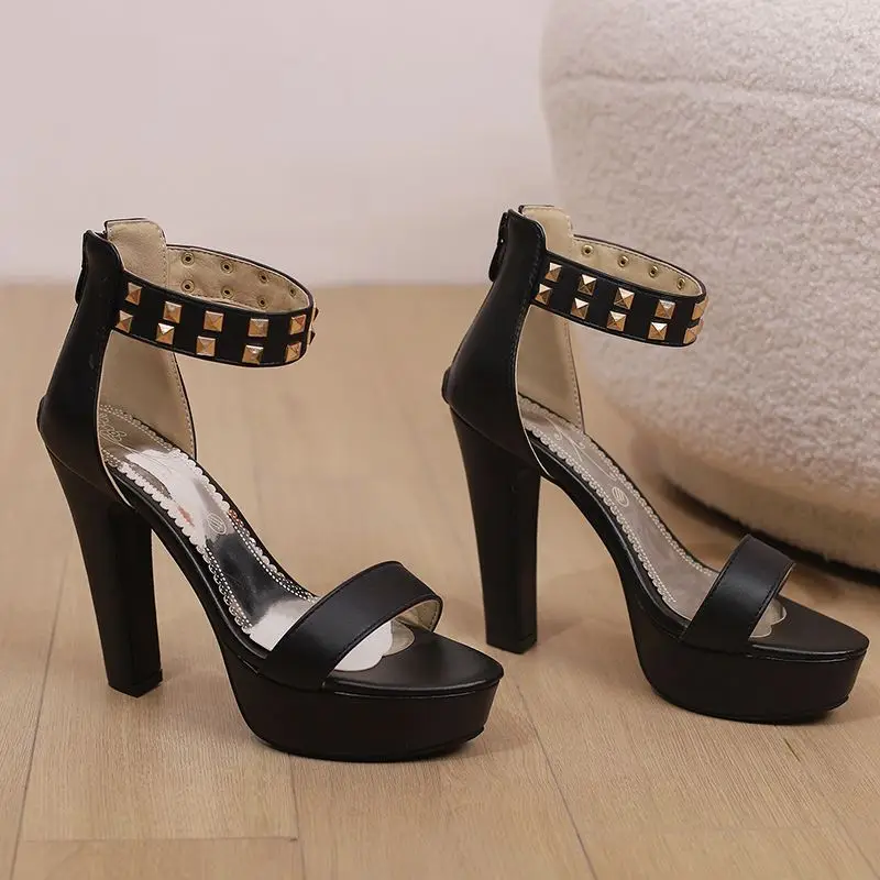 Silvara Stud Heels