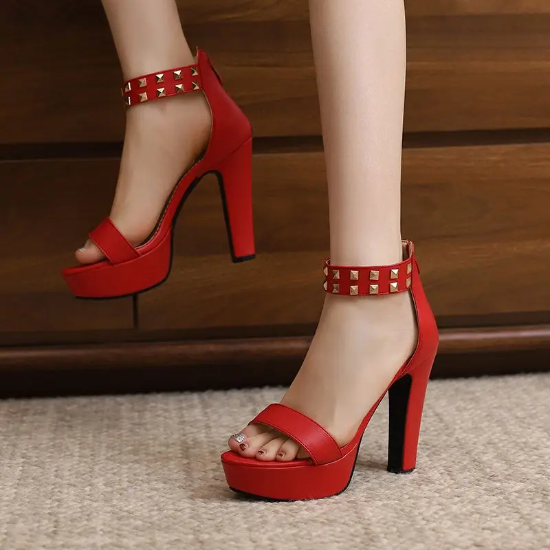 Silvara Stud Heels