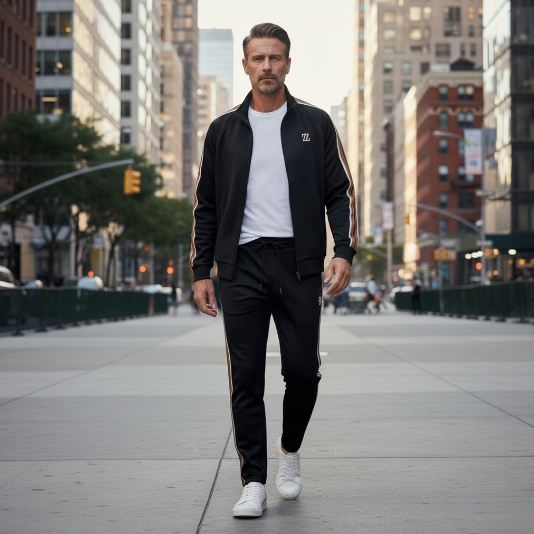 Zelario Stripe Tracksuit