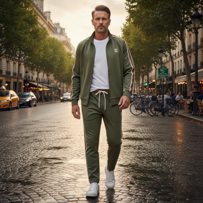 Zelario Stripe Tracksuit