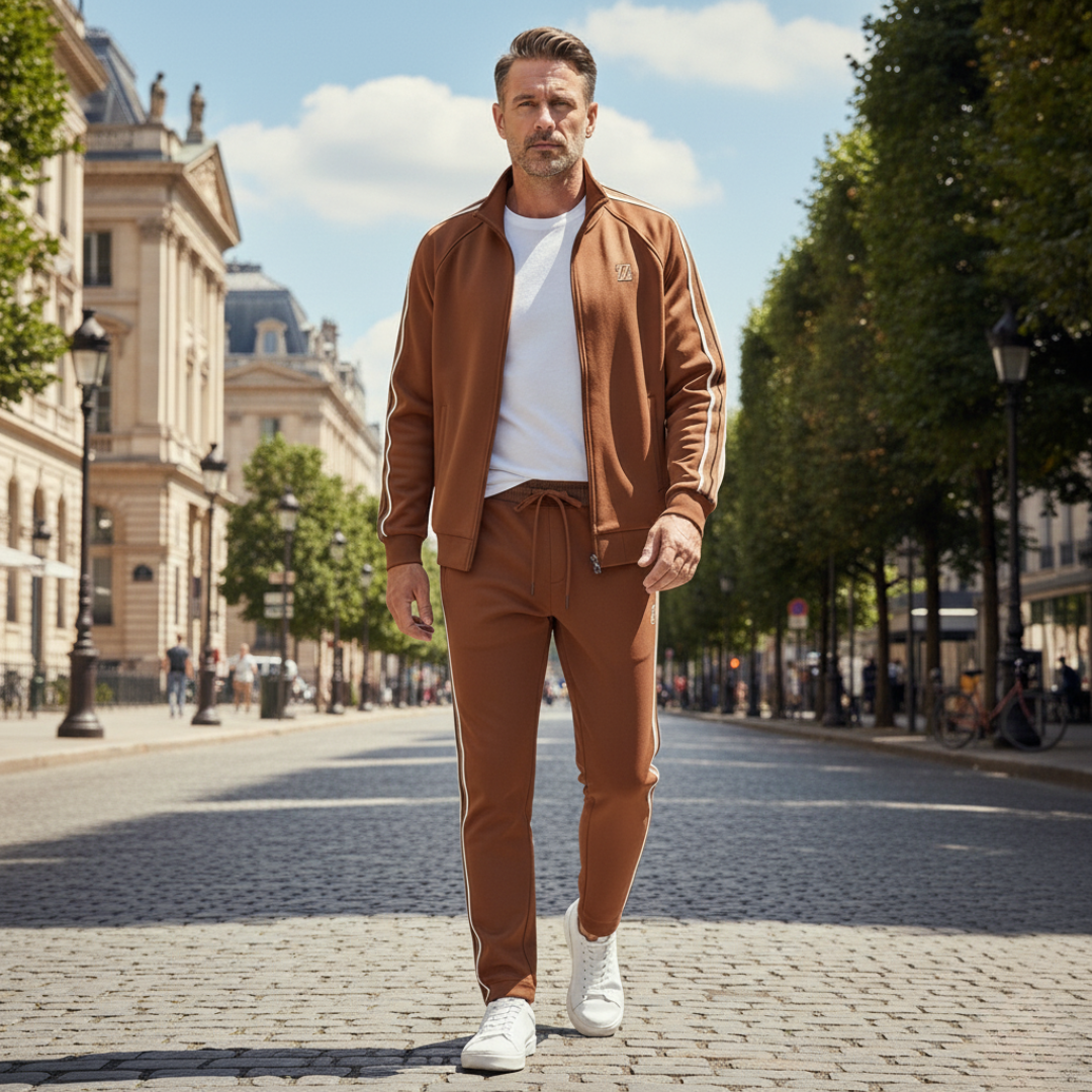 Zelario Stripe Tracksuit