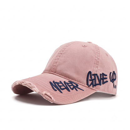 Never Give Up Cap