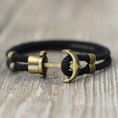 Mariner Anchor Rope Bracelet