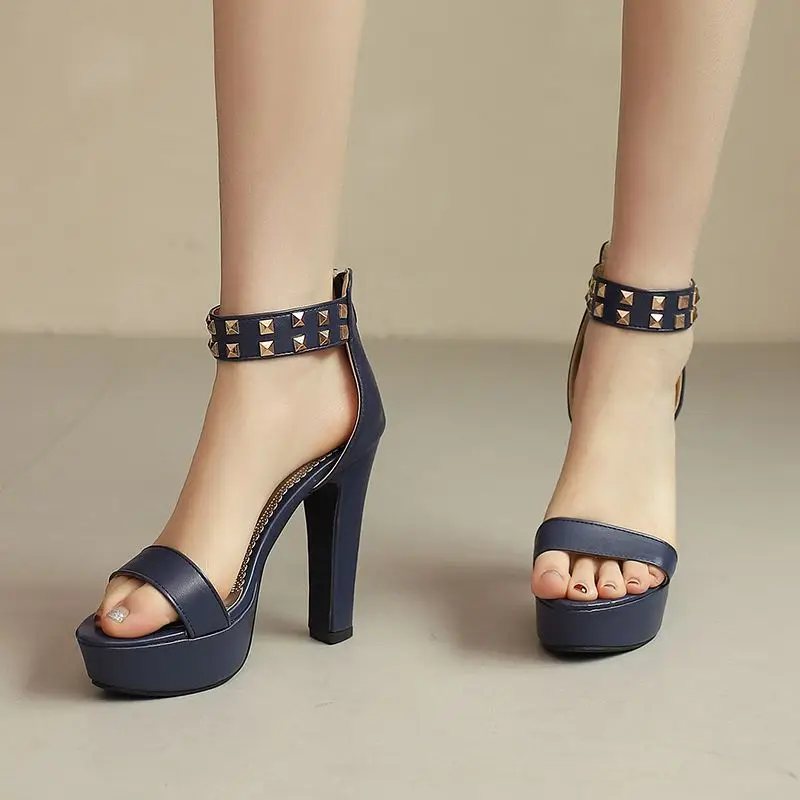 Silvara Stud Heels
