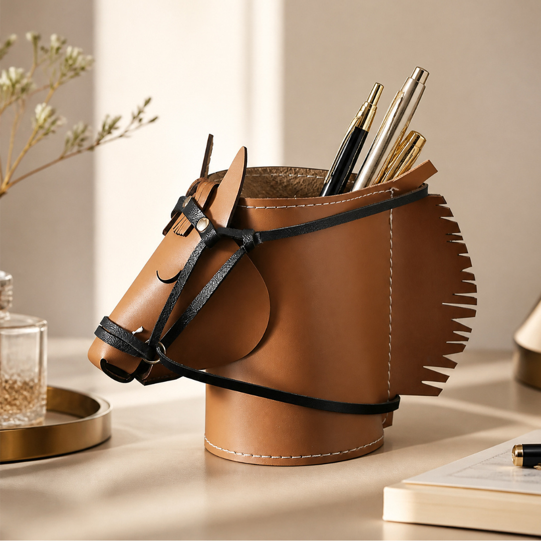 Elarion Horse Desk Organizer
