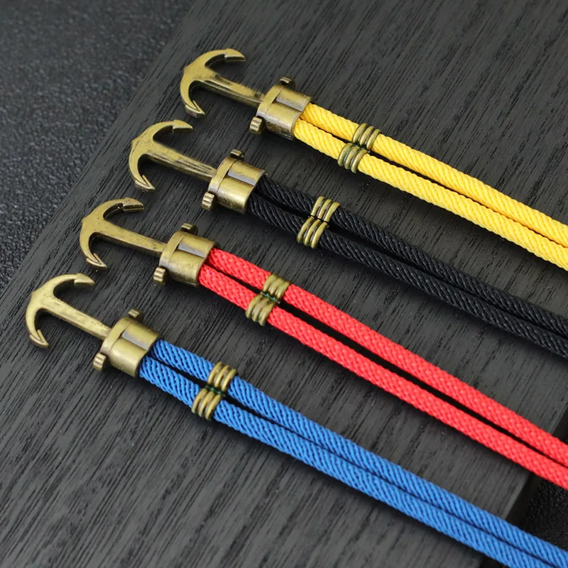 Mariner Anchor Rope Bracelet