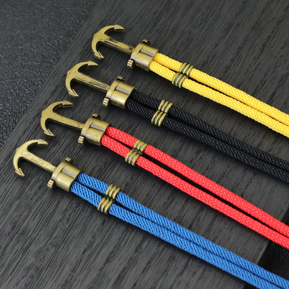 Mariner Anchor Rope Bracelet