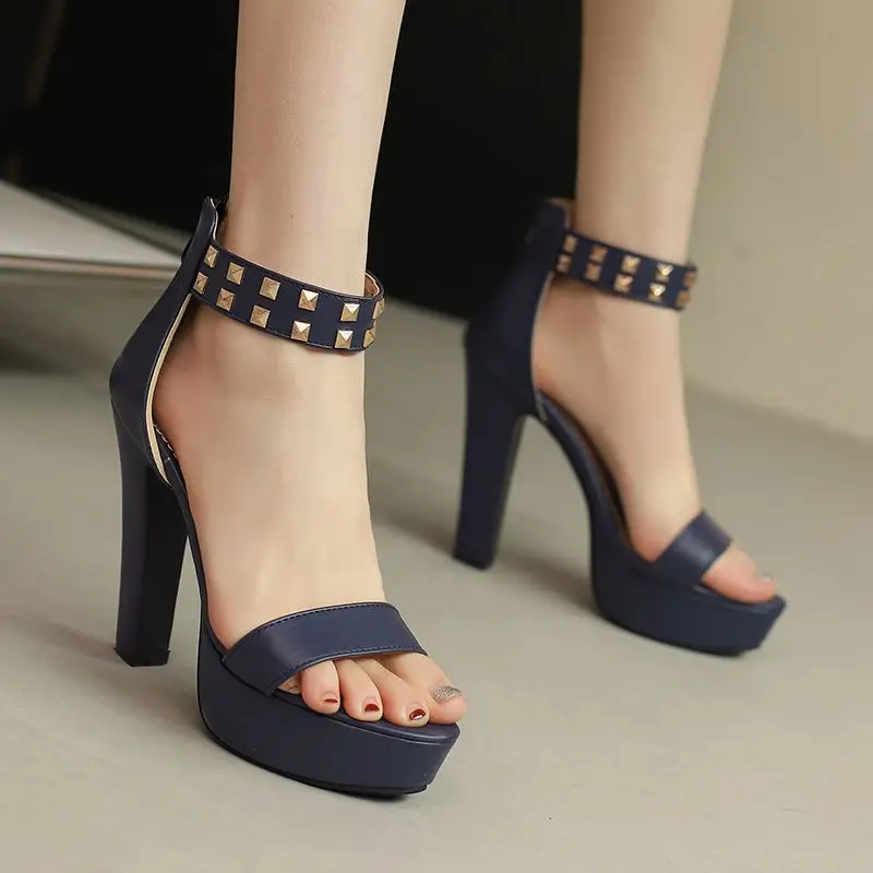 Silvara Stud Heels