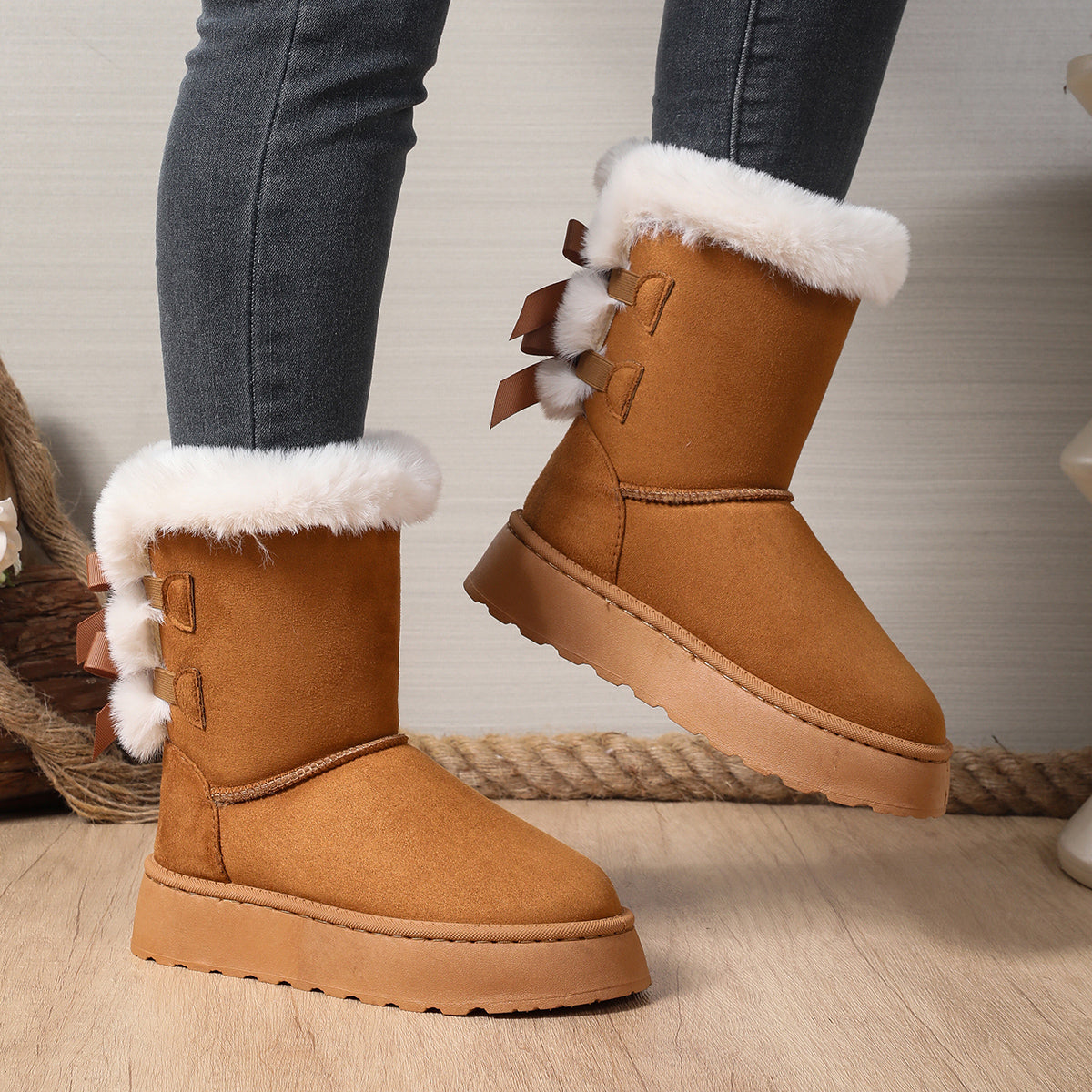 Kora Bow Boots