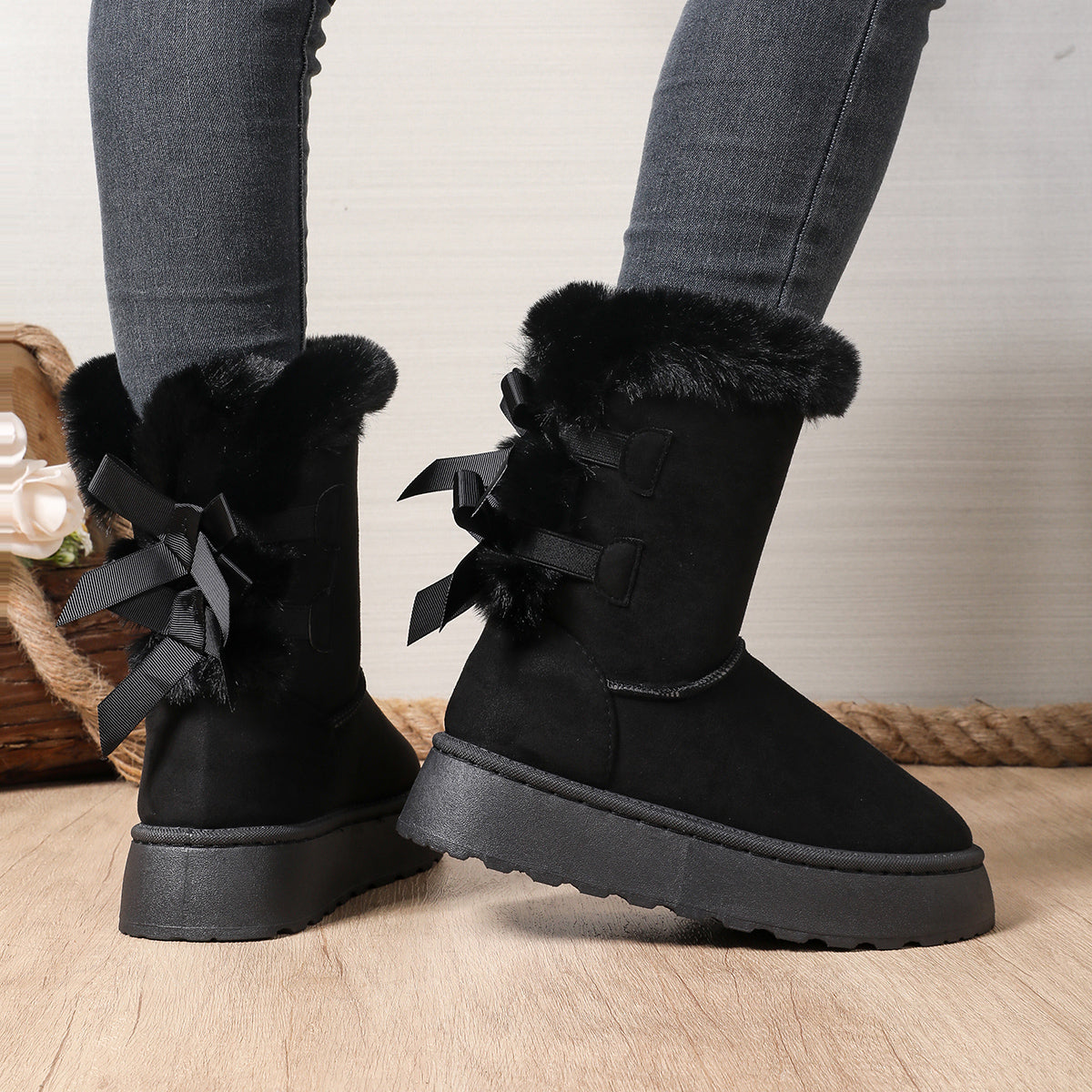Kora Bow Boots