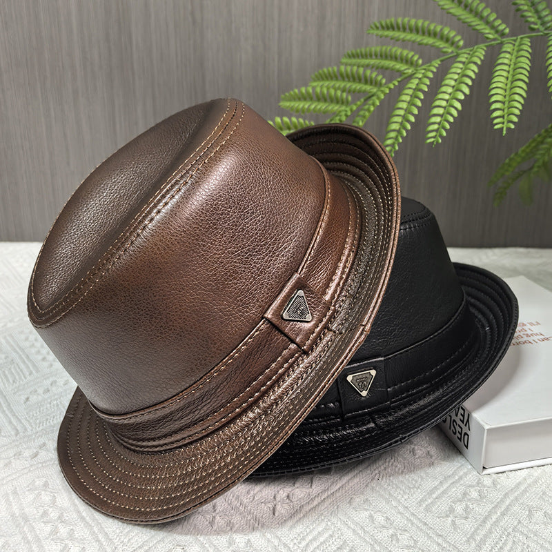 Rinaldi Leather Trilby