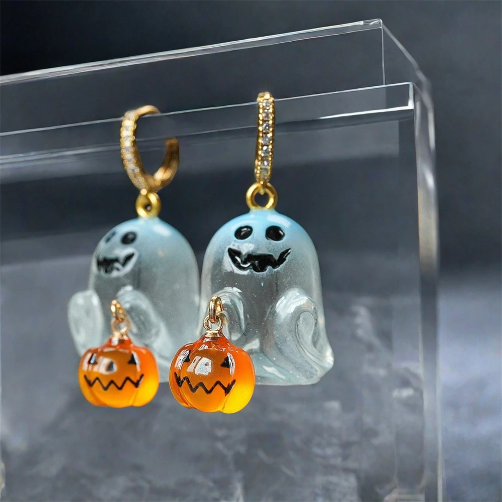 Ghost Light Earrings