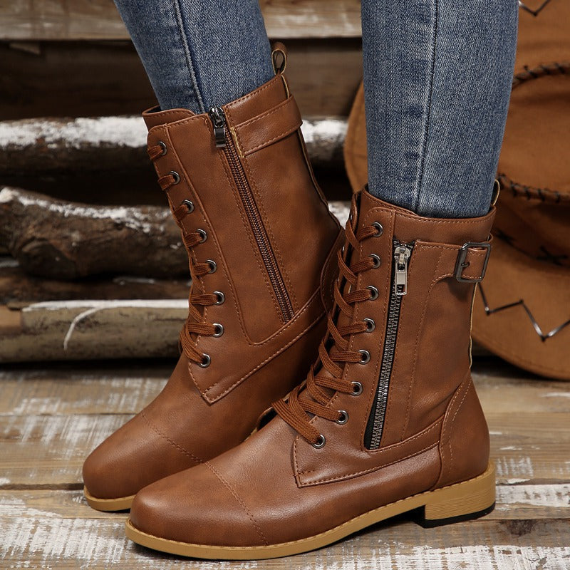 Ivone Lace Up Boots
