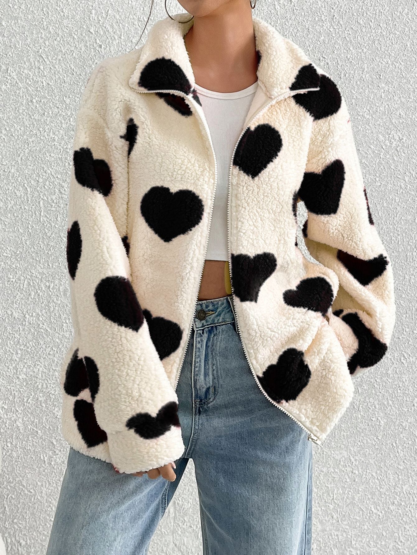 Valentina Sherpa Zip-Up