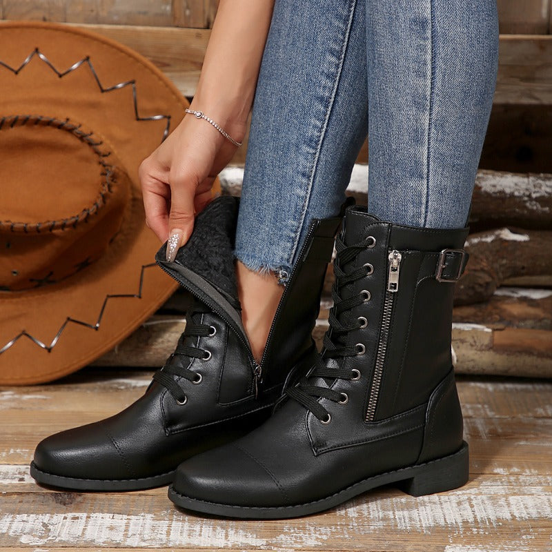 Ivone Lace Up Boots