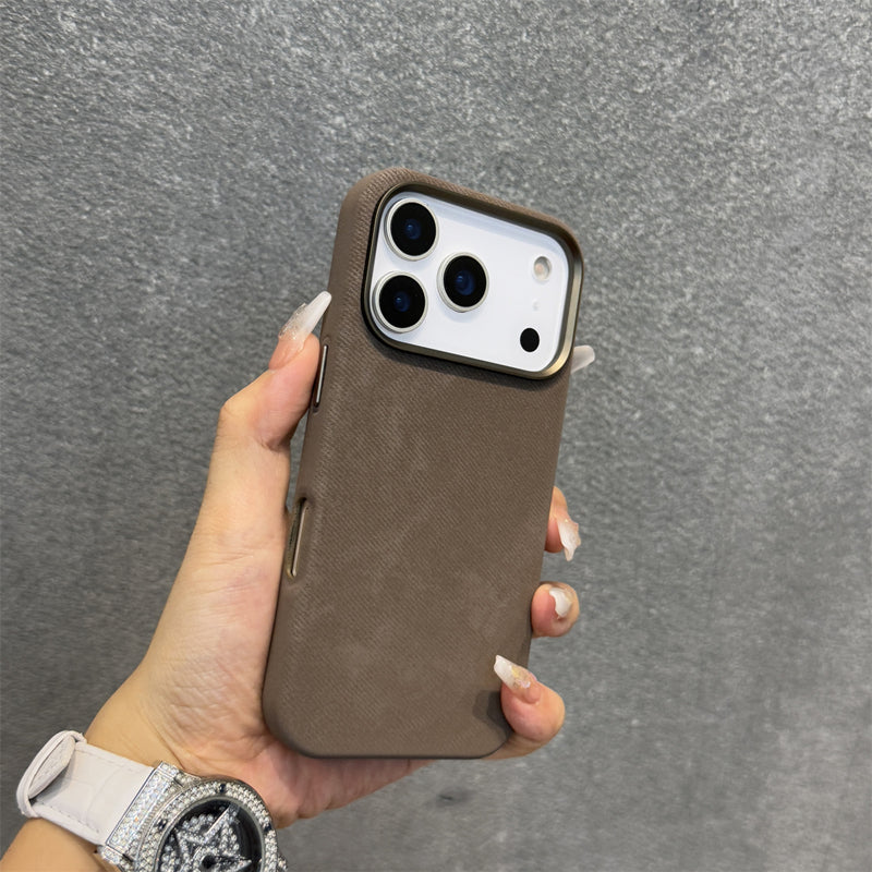 iPhone Textured Flannel Case