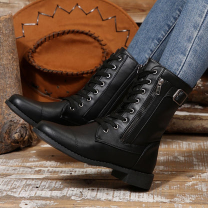 Ivone Lace Up Boots