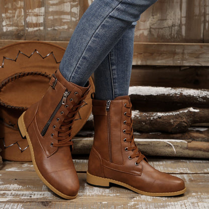 Ivone Lace Up Boots