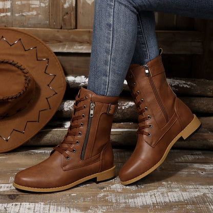 Ivone Lace Up Boots