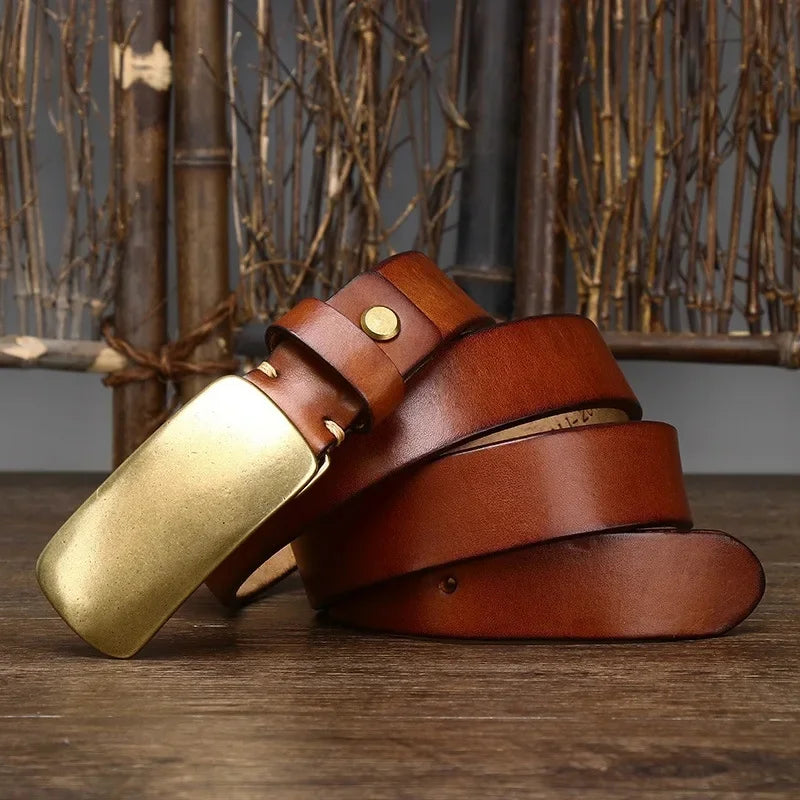 Hercules Brass Buckle Belt