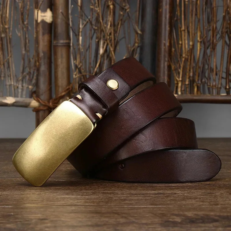 Hercules Brass Buckle Belt