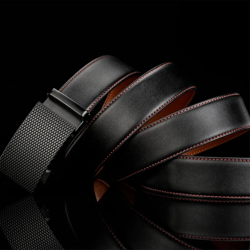 Men's Automatic Leather Belt