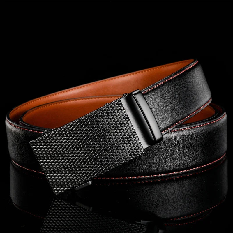 Men's Automatic Leather Belt