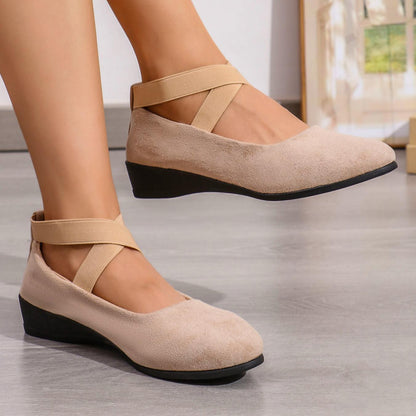 Capri Strap Wedges